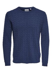 Only & Sons Only & Sons, Herren Pullover, Blau