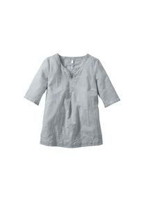 sheego Casual, Damen Romantische Tunika, Hellgrau