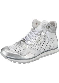 CETTI, Damen Sneakers, Silber / Wei&szlig;
