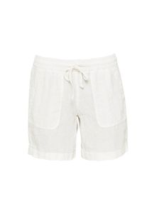 s.Oliver RED LABEL, Damen Leinenhose, Wei&szlig;