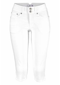 AJC, Damen Caprijeans, Wei&szlig;