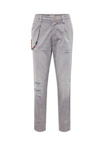 Jack & Jones JACK & JONES, Herren Hose 'JJIACE JJMILTON JOS 420 LIGHT GREY', Hellgrau