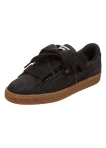 Puma, Damen Sneaker 'Basket Heart', Schwarz