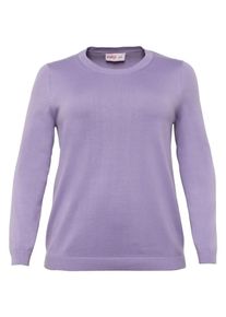 sheego Casual, Damen Pullover, Helllila