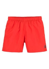 Reebok, Herren Badeshorts, Rot