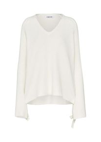 EDITED, Damen Pullover 'Ama', Naturweiß