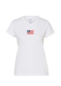 Polo Ralph Lauren, Damen T Shirt, Offwhite
