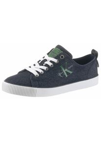 Calvin Klein, Damen Sneaker, Blau / Grün / Weiß