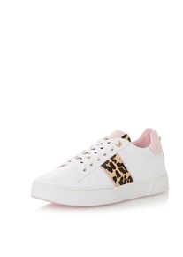 Dune LONDON, Damen Sneaker 'ELSIE', Beige / Rosa / Schwarz / Weiß
