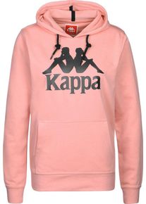 Kappa, Herren Sweatshirt 'Zimim', Pastellpink / Schwarz