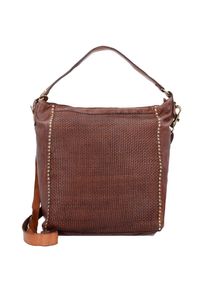 Campomaggi, Damen Schultertasche, Cognac