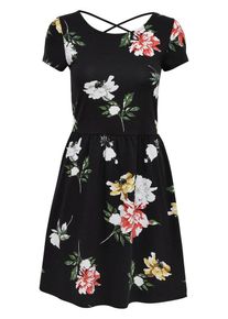Only, Damen Kleid, Mischfarben / Schwarz