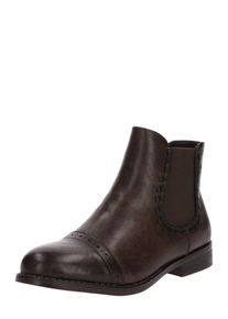 Rieker, Damen Stiefelette, Braun / Schwarz