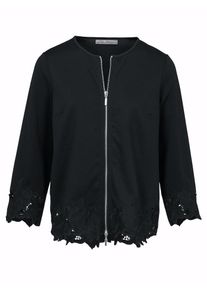 Heine, Damen Blazer, Schwarz