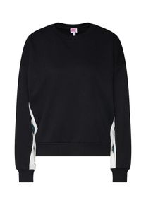 Juicy By Juicy Couture, Damen Sweatshirt, Schwarz / Wei&szlig;