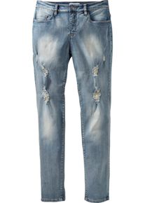 sheego Denim, Damen Schmale Stretch-Jeans 'Kira', Blue Denim
