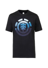 Element, Herren T-Shirt 'Glimpse', Navy / Himmelblau / Hellblau / Schwarz