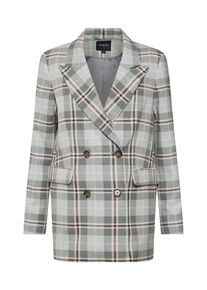 Selected Femme, Damen Blazer, Grau / Rosa / Schwarz