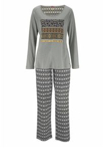 s.Oliver RED LABEL, Damen Pyjama, Grau