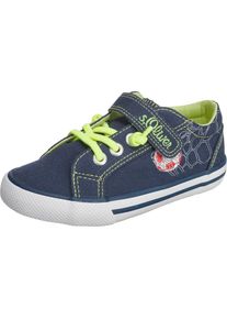 s.Oliver Junior, Sneakers f&uuml;r Jungen, Dunkelblau / Neongr&uuml;n