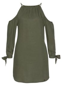 Superdry, Damen Kleid 'Eden Cold', Khaki