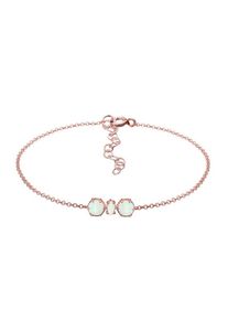 Elli, Damen Armband, Opal / Rosegold