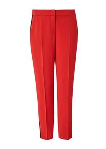 Hallhuber, Damen Trackpants, Rot / Schwarz