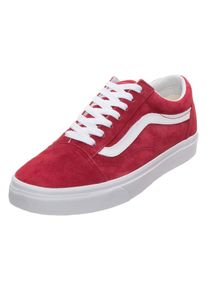 Vans, Herren Sneaker 'Old Skool', Blutrot / Wei&szlig;