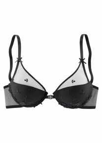 Lascana, Damen Push-up-BH, Schwarz