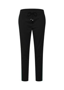 ABOUT YOU, Damen Hose 'Lorin Trousers', Smaragd / Schwarz