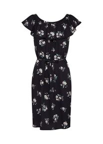 ABOUT YOU, Damen Kleid 'Heidi', Creme / Schwarz