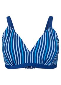 JUNAROSE, Damen Bikini-Top, Blau / Neonblau / Hellblau