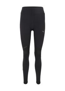 Puma, Damen Sporthose 'Run', Hellgrau / Schwarz