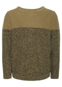 name it, Strickpullover, Oliv / Dunkelgr&uuml;n