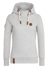 Naketano, Damen Pullover 'Schmierlappen', Graumeliert