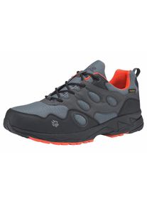 Jack Wolfskin, Herren Outdoorschuh 'Venture Fly Texapore Low', Anthrazit / Orange