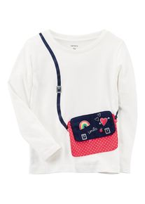 Carter's Carter`s, M&auml;dchen Shirt, Hellblau / Dunkelblau / Gelb / Grau / Cranberry / Wei&szlig;