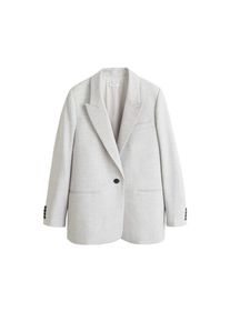 Mango, Damen Blazer 'Vigore', Hellgrau