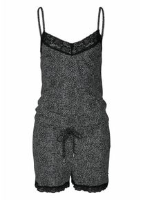 JETTE, Damen Kurzer Jumpsuit, Schwarz