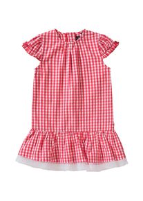 Blue Seven, M&auml;dchen Baby Kleid, Rot / Wei&szlig;