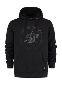 Code-Zero, Herren Kapuzen-Sweatshirt 'SUPERSERIES', Schwarz
