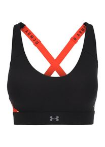 Under Armour, Damen Sport-BH 'Balance', Rot / Schwarz / Weiß