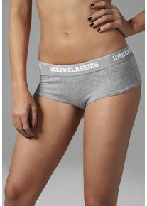 Urban Classics, Damen Panty, Grau / Schwarz