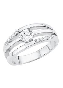 s.Oliver RED LABEL, Damen Silberring: Ring »SO1319/1-4«, Silber