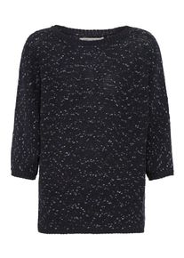 Garcia, Damen Pullover mit 3/4-Ärmel, Navy