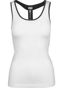 Urban Classics, Damen Top, Schwarz / Weiß