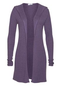 AJC, Damen Strickjacke, Dunkellila