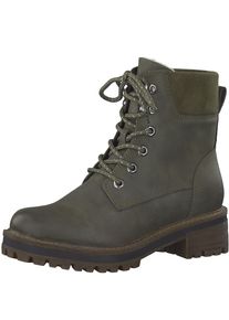 Tamaris, Damen Schnürstiefelette, Khaki