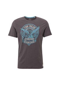 Tom Tailor, Herren Shirt, Blau / Dunkelgrau