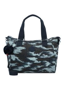 Kipling, Damen Handtasche 'Amiel', Nachtblau / Hellblau / Khaki / Wei&szlig;